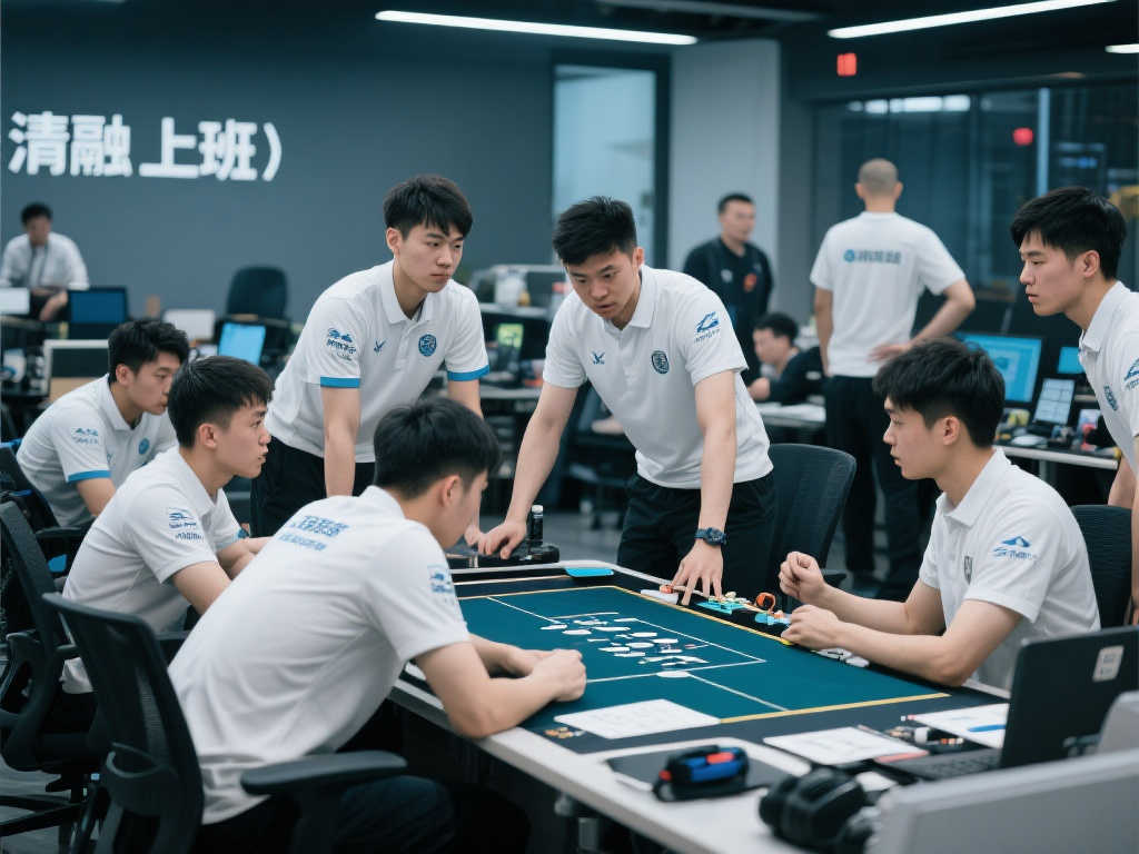 在与步行者